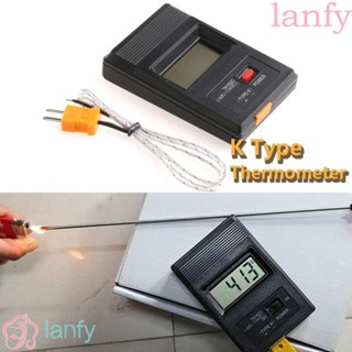 Lanfy เครื่องวัดอุณหภูมิแบบเซนเซอร์ K Type Tm - 902 C To 1300 C