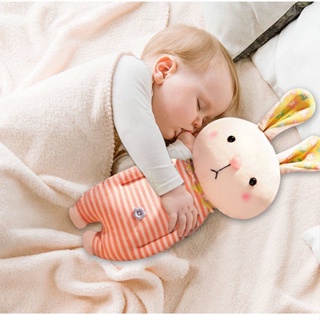 Baby Sleeping Artifact Baby Soothing Doll with Sleeping Doll Bunny Sleep Sleep Hug Children Can Bite Doll diSe