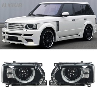 Alaskar ไฟหน้าโปรเจคเตอร์ Led แบบเปลี่ยน สําหรับ Land Rover Range Vogue L322 Facelift 2010‐2012