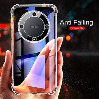 Huawei Honor X50i X40 X40i X30i X30 Max X7A X8A X9A X9 5G Shockproof Silicon Clear Case Airbag Cushion Soft Back Cover Anti Fall Protection Transparent Phone Casing