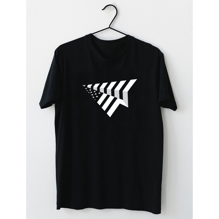 POPULAR QZFashion T-Shirt Paper Plane USA Paper Airplane Classic M L XL 2XL 3XL_02