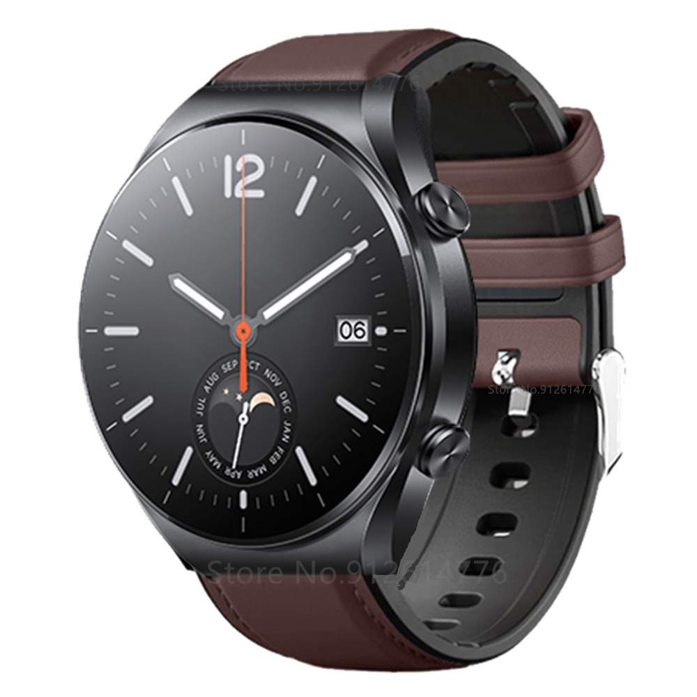 สายนาฬิกาข้อมือหนัง และซิลิโคน 20 มม. 22 มม. สําหรับ Samsung Galaxy Watch4 6 Classic 47 มม. 46 มม. Galaxy Watch6 40 มม. 44 มม.