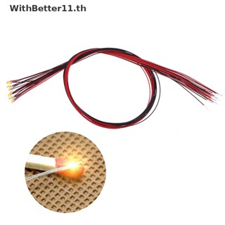 Better สายไฟบัดกรีไมโคร led smd t0603wm 0603 20 ซม. สีขาวอบอุ่น 10 ชิ้น