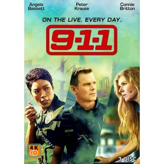 หนัง DVD ออก ใหม่ 9-1-1 Season 1 ( Ep.1-10 จบ ) (เสียง อังกฤษ | ซับ ไทย) DVD ดีวีดี หนังใหม่