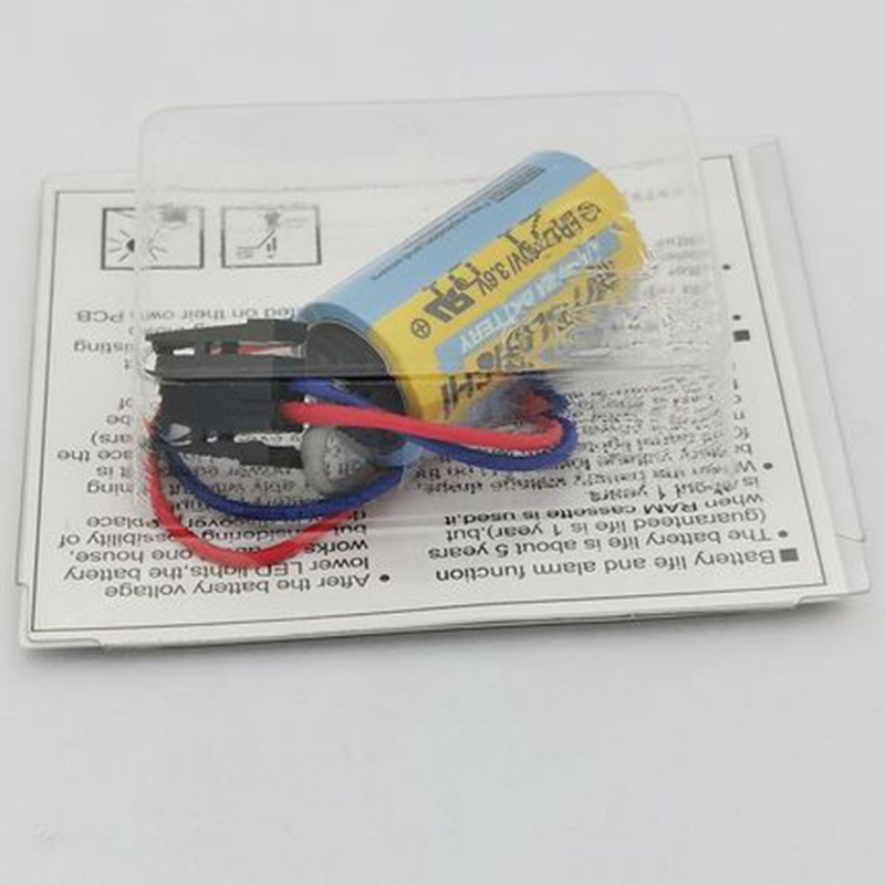 แบตเตอรี่เครื่อง PLC 1 ชิ้น ER17330V/A6BAT/MR-BAT 3.6V