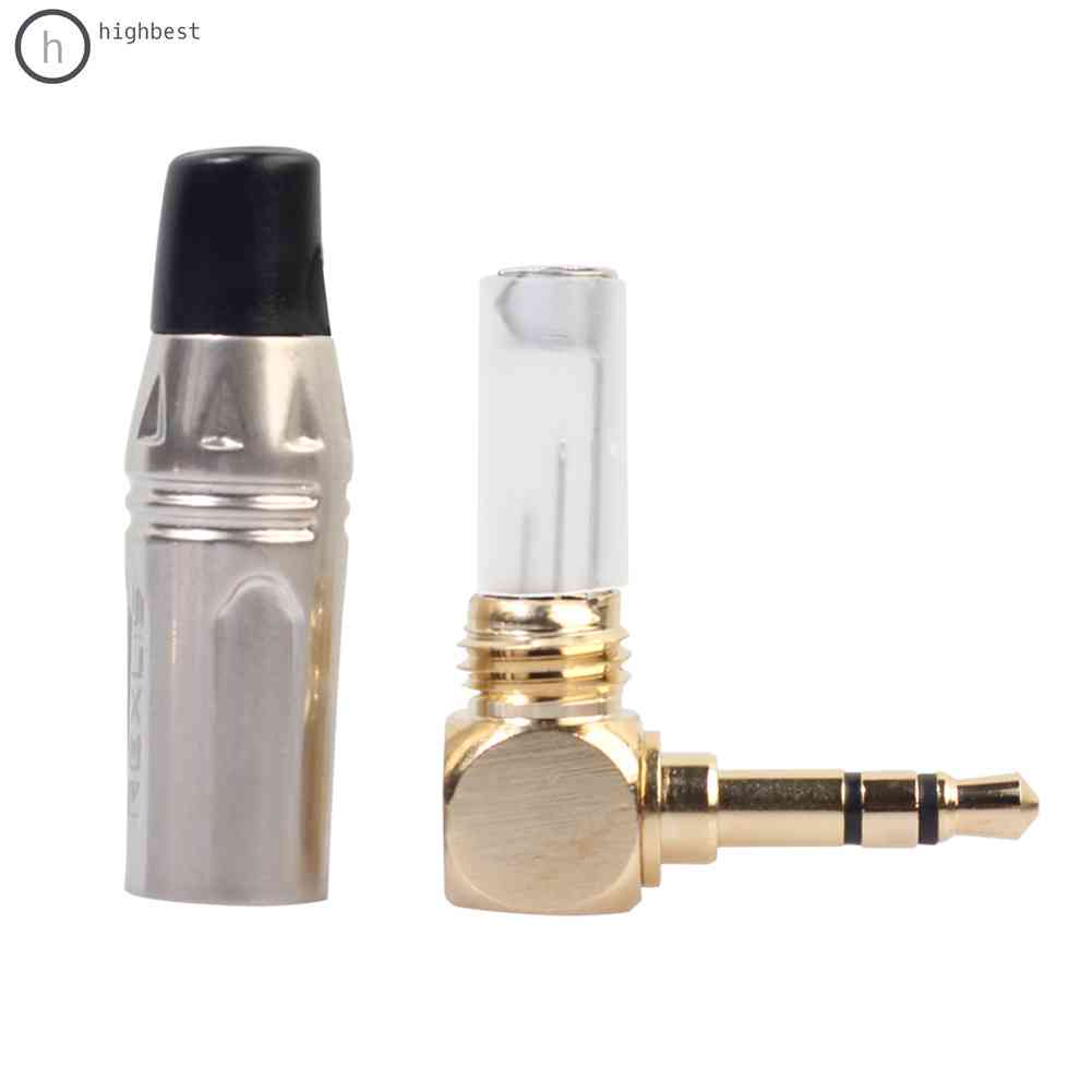 อะแดปเตอร์แจ็คเสียบหูฟังสเตอริโอ 3.5 มม. DIY