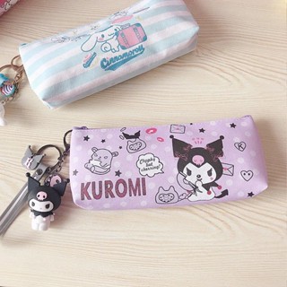 SANRIO กระเป๋าดินสอ เครื่องเขียน ลายการ์ตูน Kuromi สําหรับนักเรียน