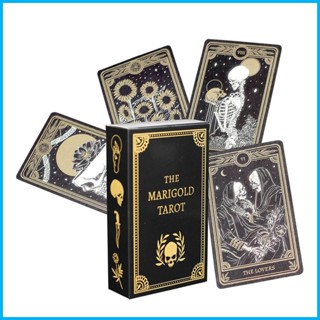 The Marigold Tarot English Card Deck For Witch Fate Divination