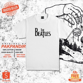 Yuanl5 [พร้อมส่ง] เสื้อยืดแขนสั้น พิมพ์ลาย Beatles พลัสไซซ์ ของขวัญวันเกิด สําหรับผู้ชาย XS-6XL