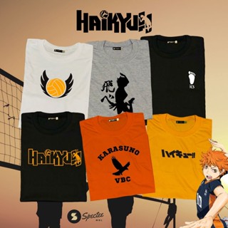 【เสื้อยืดใหม่】HAIKYU!! ハイキュー!! Manga Tshirts | Anime | Karasuno Highschool Volleyball Club | Spectee MNL Tee