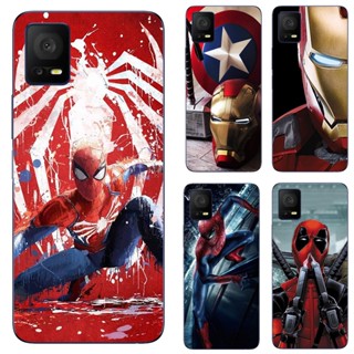 เคสโทรศัพท์ซิลิโคน TPU แบบนิ่ม ลายซุปเปอร์ฮีโร่ Marvel สําหรับ TCL 406 405