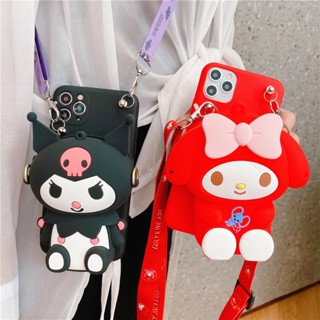 เคสโทรศัพท์มือถือ แบบนิ่ม ลายการ์ตูนอนิเมะ Kuromi น่ารัก พร้อมกระเป๋าสตางค์ สําหรับ case xiaomi 11T 12 Lite POCO M5 F5 X3 NFC F4 M4 M3 F3 Redmi 11A 12C 10C 10A 5 Plus 5A 6 6A 9A 9C 9T Note 12 5 7 8 9 9S 10 10S 11S 11 Pro