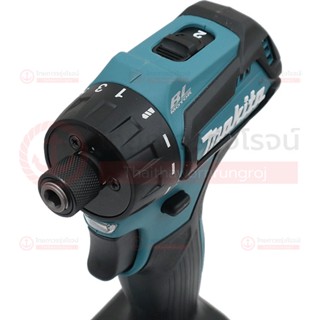 Power tools MAKITA HP333 สว่านไร้สายกระแทก 10mm 12v มือบิด 2สปีด C1xB2x1.5ahx10wd HP333DWYE  |SET| TTR Store