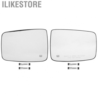 Ilikestore Rear View Mirror Glass  Good Reflectivity  Aging Reliable Wing Mirror Glass Clear Visibility Safe  for Car