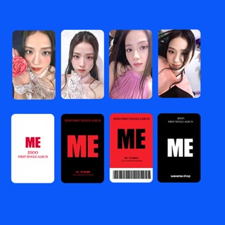 Blackpink KIM JISOO FIRST SINGLE ALBUM SOLO ALBUM ME PHOTOCARD SPECIAL EDITION CARD อัลบั้มการ์ดโพสต์การ์ด