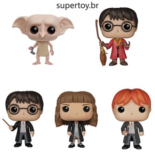 โมเดลตุ๊กตา Funko Pop Harry Potter Ron Hermione Dobby ของเล่นสําหรับเด็ก