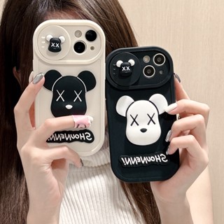 เคสโทรศัพท์มือถือ แบบนิ่ม ลายการ์ตูนหมีน่ารัก กันกระแทก สําหรับ iPhone 14 14PRO max 13 12PRO max 13pro max 11