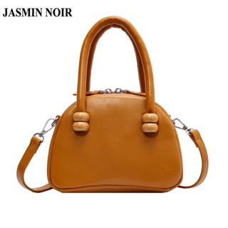 Jasmin NOIR กระเป๋าถือ กระเป๋าสะพายไหล่ สะพายข้าง หนัง PU ขนาดเล็ก เรียบง่าย สําหรับสตรี