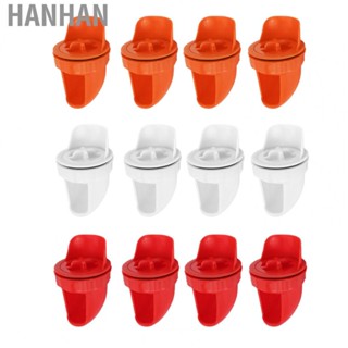 Hanhan DIY Chicken Feeder Automatic Poultry Feeder 4 Sets Rainproof for Farm