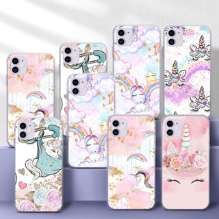 เคสโทรศัพท์มือถือแบบนิ่ม TPU ใส ลายยูนิคอร์น 257A สําหรับ Samsung A21S A22 A22S A30S A32 A40S M30 A42 A5 A50 A50S