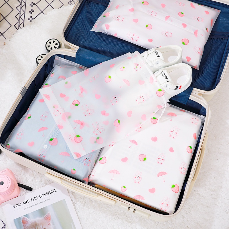 Mousoon Travel Clothes Bags เสื้อผ้ารองเท้ากระเป๋ากันน้ําบรรจุปิดผนึก