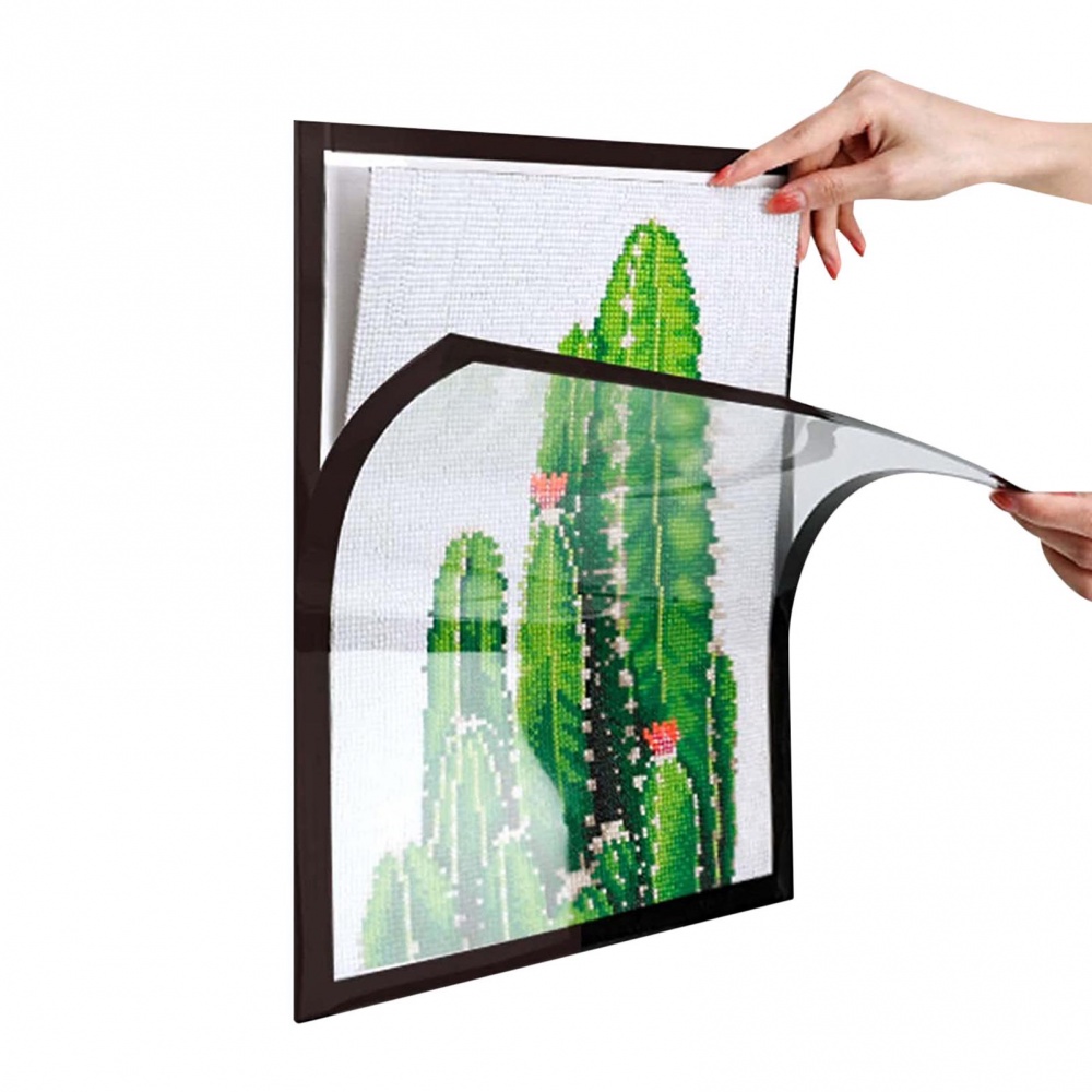 กรอบรูปปักครอสสติตช์คริสตัล PVC มีกาวในตัว ขนาด 30×40 ซม. 12×16 นิ้ว สําหรับตกแต่งผนังบ้าน ราคา ถูกที่สุด ดีลบีเคเค แกลเลอรีภาพที่ 9