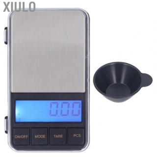 Xiulo Digital Pocket Scale  LCD Blue Screen Zero Setting Gram Scale  for  for Jewelry