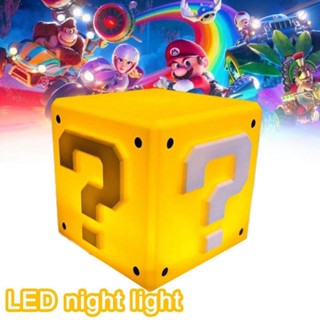 โคมไฟตั้งโต๊ะ LED ลาย Super Mario เหมาะกับของขวัญ สําหรับห้องนอนเด็ก