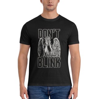 เสื้อยืด พิมพ์ลาย Doctor Who Blink Weeping Angel สําหรับผู้หญิง