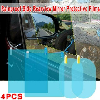 ⚡READYSTOCK⚡Mirror Side Film Car Auto Rearview Light Blue Anti-Fog Window Protection