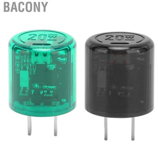 Bacony 20W Fast   USB C Wall  High Temperature Resistant Gallium Nitride Technology  for Cellphone