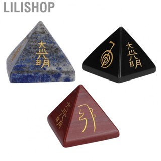 Lilishop Pyramid Energy Generator Attract Wealth Prosperity For Car(Black