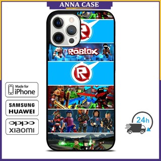 เคสโทรศัพท์มือถือ ลายเกม Roblox สําหรับ iPhone 14 Pro Max 13 Pro Max Samsung Galaxy Note10+ S21Ultra