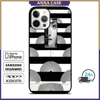 เคสโทรศัพท์มือถือ ลาย Fornasetti Piero สําหรับ iPhone 14 Pro Max 13 Pro Max Samsung Galaxy Note10+ S21Ultra