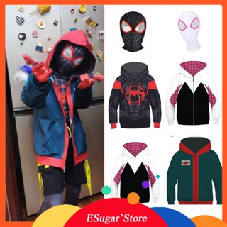 เสื้อแจ็กเก็ต ลายสไปเดอร์แมน สไปเดอร์แมน สําหรับเด็ก [spiderman across the spider verse]