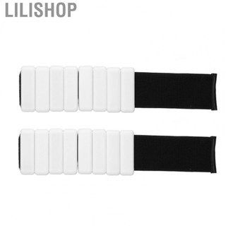 Lilishop Wrist Weights  Hook and Loop 2 Pieces Wrist Weight Bracelets Silicone Surface  for Yoga