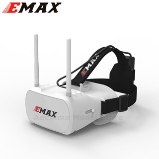 Emax แว่นตา FPV 5.8G 48CH Tinyhawk 4.3 นิ้ว 480*320 พร้อมเสาอากาศคู่ แบตเตอรี่ 4.2V 1800mAh