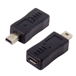 Xiwai Moto HTC Nokia Moto Phone Micro USB Female to Mini USB Male อะแดปเตอร์ชาร์จข้อมูล