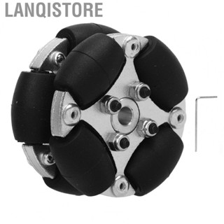 Lanqistore 38mm Omni Wheel  Robot Omni Directional Wheel Silver Black 360 Degree Movement  for Robot Platforms for Small Toys