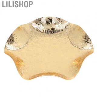 Lilishop Stainless Steel Fruit Bowl  Gold Fruit Bowl Smoother Surfaces  for Family Dinners