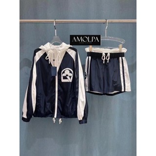 ♥ เช็คสินค้าก่อนสั่ง JACKET HOOD ชุดเซท แจ็คเก็ต ฮู้ด ซิปหน้า + กางเกงขาสั้น หลุย
