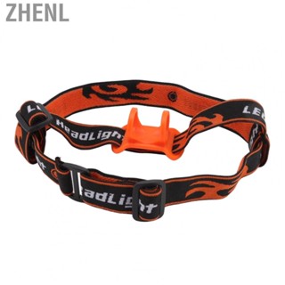 Zhenl Outdoor Headlamp Elastic Strap Hands Free Headlamp Holder Strap For 22 To 32