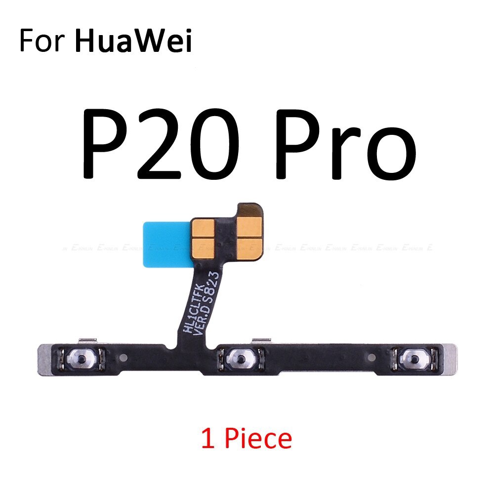 ปุ่มปรับระดับเสียง ปุ่มเปิดปิด สายเคเบิ้ลอ่อน สําหรับ HuaWei P30 P20 Pro P10 P9 Plus Mini P8 Lite 20