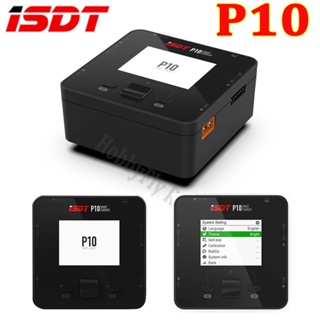 Isdt P10 LiPo ที่ชาร์จแบตเตอรี่ DC 250WX2 10A 400W เอาท์พุตช่องคู่ 1-6S Li-ion Life NiCd NiMH LiHV PB