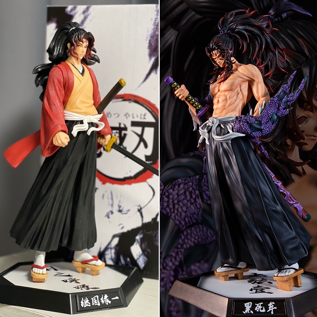 Anime Demon Slayer รูป GK Kokushibo Tsugikuni Yoriichi Kisatsutai Series PVC Action Figure Kimetsu ไ