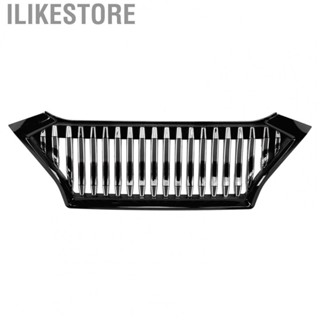 Ilikestore Radiator Grill  Luxurious Durable Front Grille Glossy Black Chromeplate  for Car