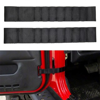 ⚡READYSTOCK⚡Door Check Straps Interior Accessories Adjustable Black High-quality Nylon