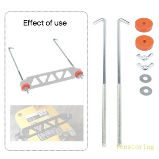 Fun แบร็คเก็ตแบตเตอรี เหล็ก สําหรับรถยนต์ 2 ชิ้น