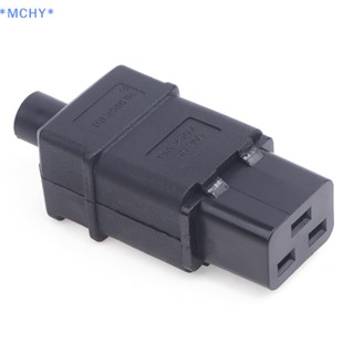 Mchy&gt; อุปกรณ์เชื่อมต่อสายไฟ UPS IEC320 C19 AC