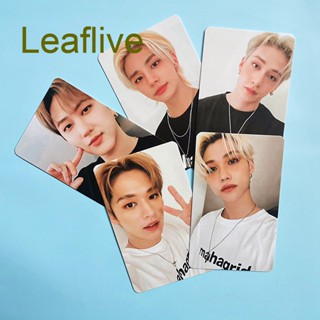 Leaflive การ์ดโลโม่ การ์ดโปสการ์ด ขนาดเล็ก ลายศิลปินเกาหลี สําหรับเด็ก 8 ชิ้น ต่อชุด